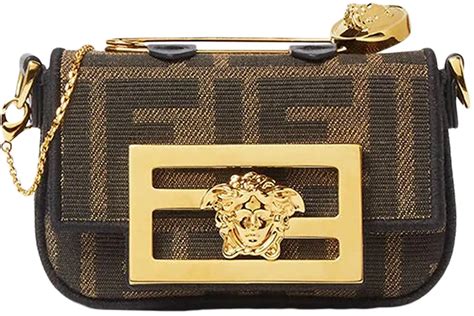 fendi brown micro forever fendi baguette|fendi baguette uk.